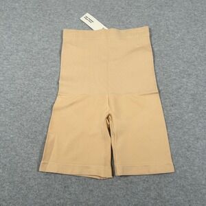 Shapermint High-Waisted Shaping Boyshorts Womens Medium‎ Beige Tummy Control